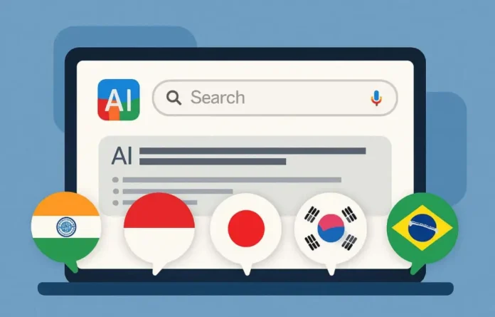 Google AI Mode expanding to five new languages worldwide