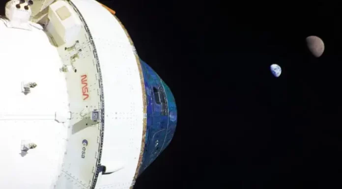 Views of Earth and the Moon