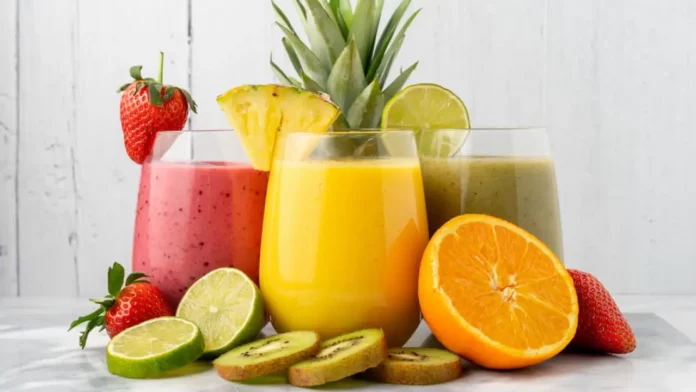 Fruit juice weight gain