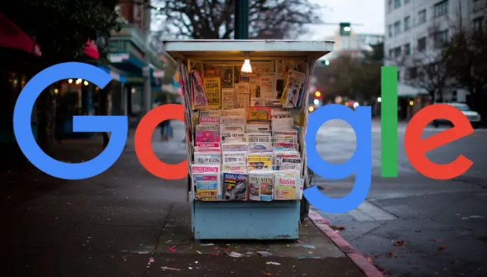 Google Preferred Sources feature to personalize search results with top news outlets