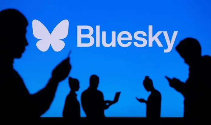 Scientists networking on Bluesky social media platform for research and collaboration